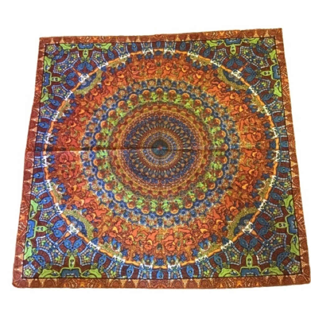 NWT Dancing Bears Grateful Dead bandana